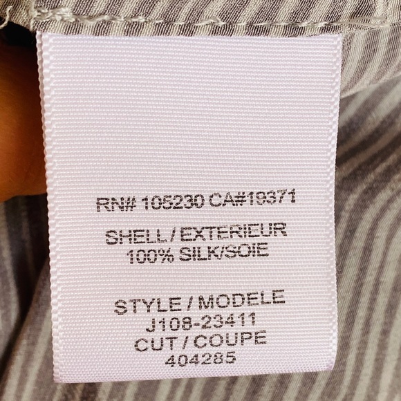 JOIE 100% Silk Top - Picture 4 of 5